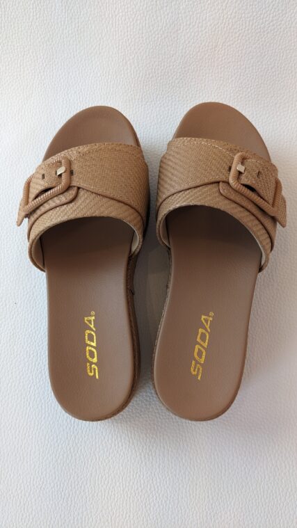 Lulah Camel Raffia Z3506