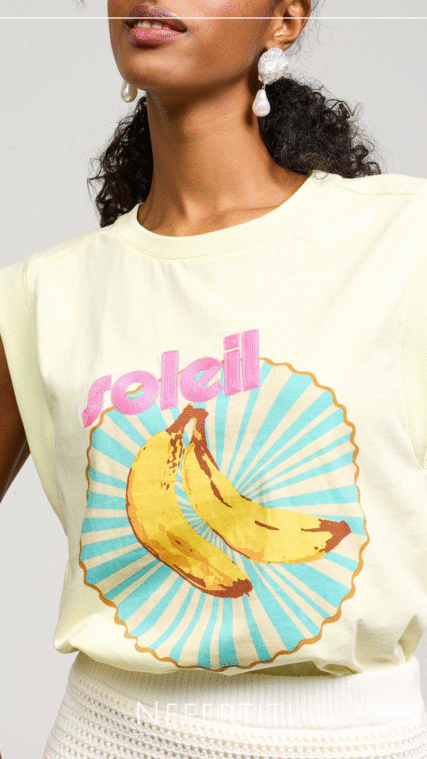 Blusa Soleil Banana Amarillo T15971