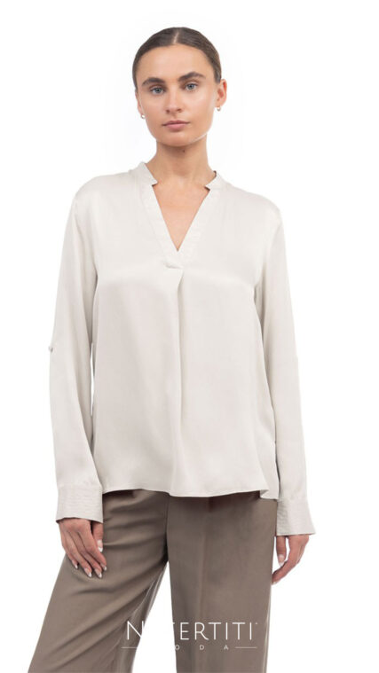 Blusa manga larga Beige Claro T15089