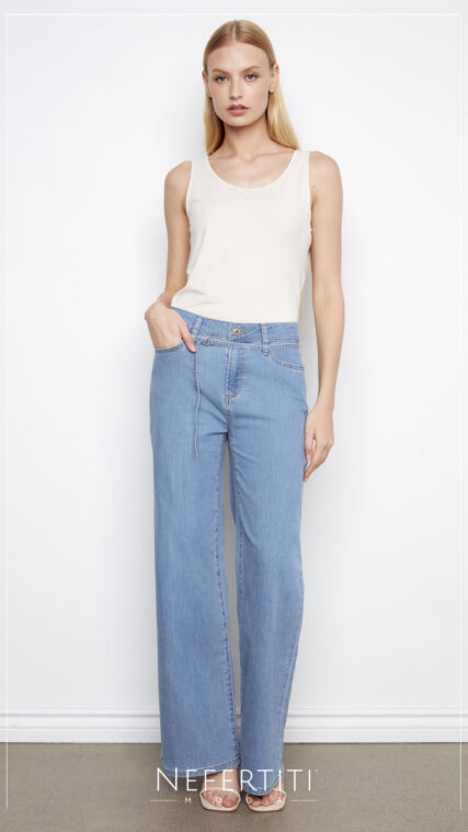 Pantalon largo fajita Azul Claro PL5185